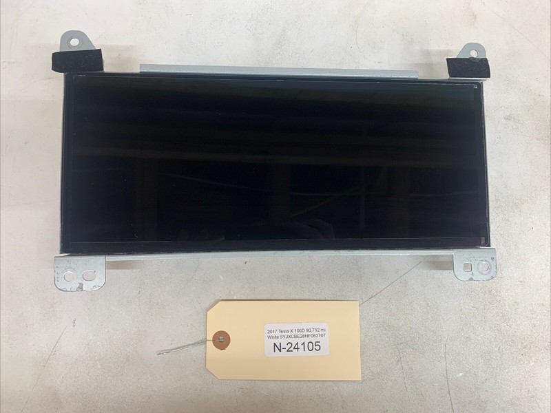 ⚡️12-17 TESLA MODEL X INSTRUMENT CLUSTER SCREEN 1004788-00-G24105 U1