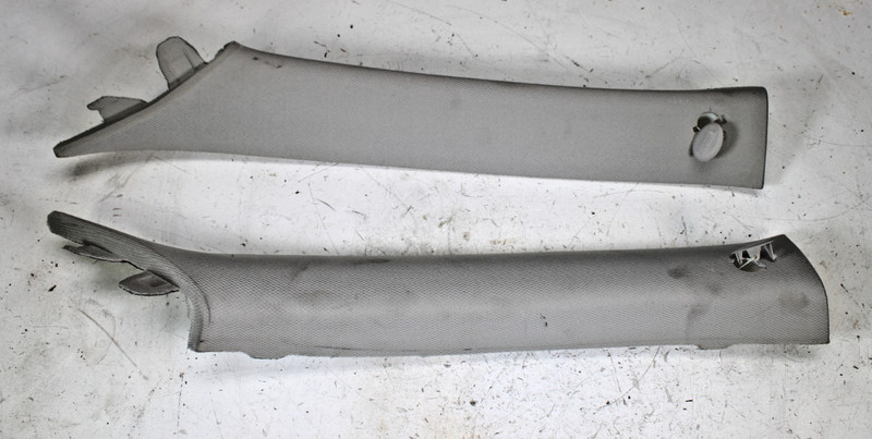 2010-2016 Hyundai Genesis Coupe Interior GRAY PAIR OEM A Pillar Trim Panel RH LH