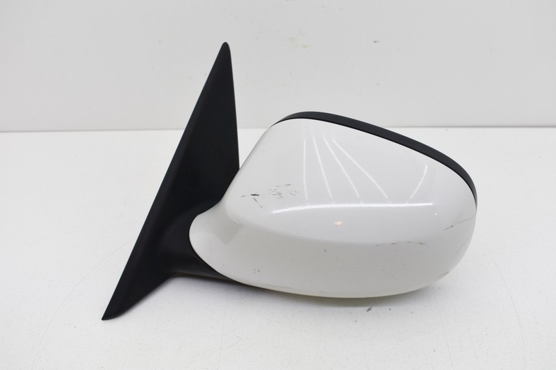 2010 BMW 328i E90 Sedan LCI Driver Side HEATED Mirror Assembly OEM White KW49