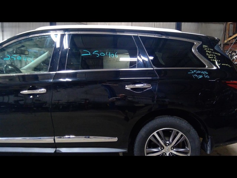 Driver Left Rear Side Door Fits 16-20 INFINITI QX60 1675141