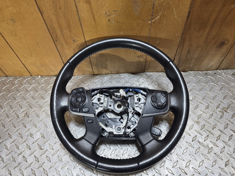 2012 2013 2014 TOYOTA CAMRY HYBRID DRIVER LEFT BLACK STEERING WHEEL SWITCHES