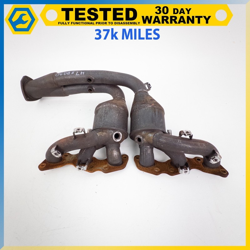 05-12 ASTON MARTIN DB9 DBS RAPIDE 6.0L V12 LEFT EXHAUST MANIFOLD DOWNPIPE OEM