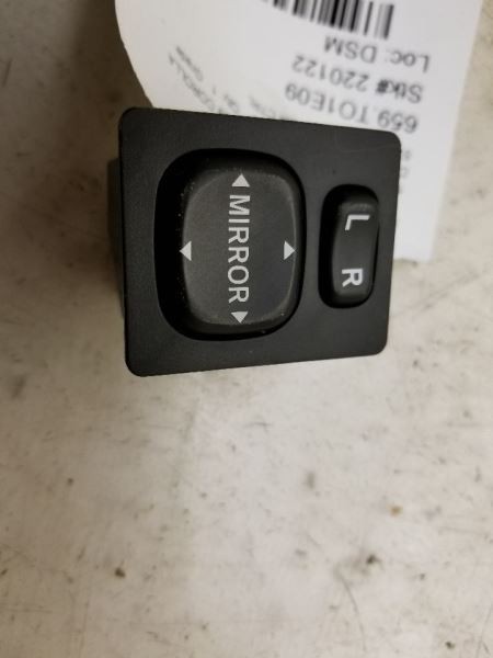 2009 TOYOTA COROLLA S MIRROR CONTROL SWITCH