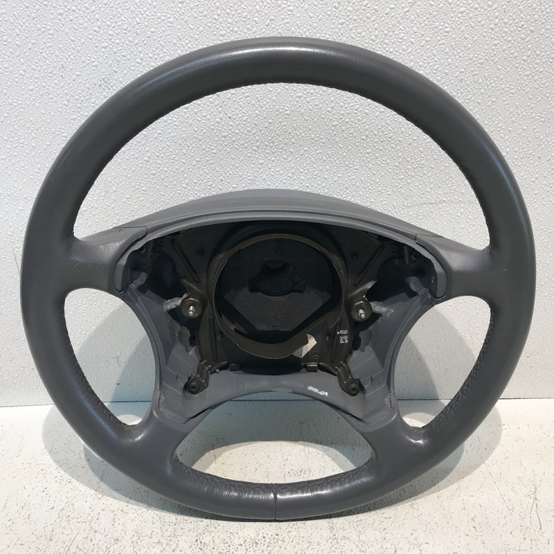00-06 Mercedes W220 S430 Steering Wheel Leather Gray OEM