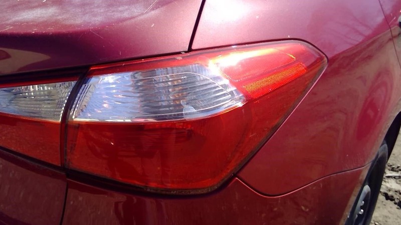 Passenger Tail Light Incandescent Sedan Fits 14-16 FORTE 736028