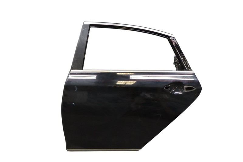 15-16 Hyundai Genesis Rear Left Driver Side Door Shell Cover Panel Black OEM