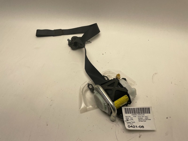 09-11 MAZDA RX-8 RX8 OEM FRONT RIGHT RH PASSENGER SIDE SEAT BELT RETRACTOR BLACK
