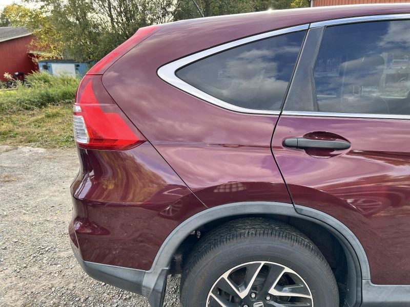 2015-2016 HONDA CR-V RIGHT QUARTER PANEL RED PC:R548P 2.4L AT AWD 167K SE 59317