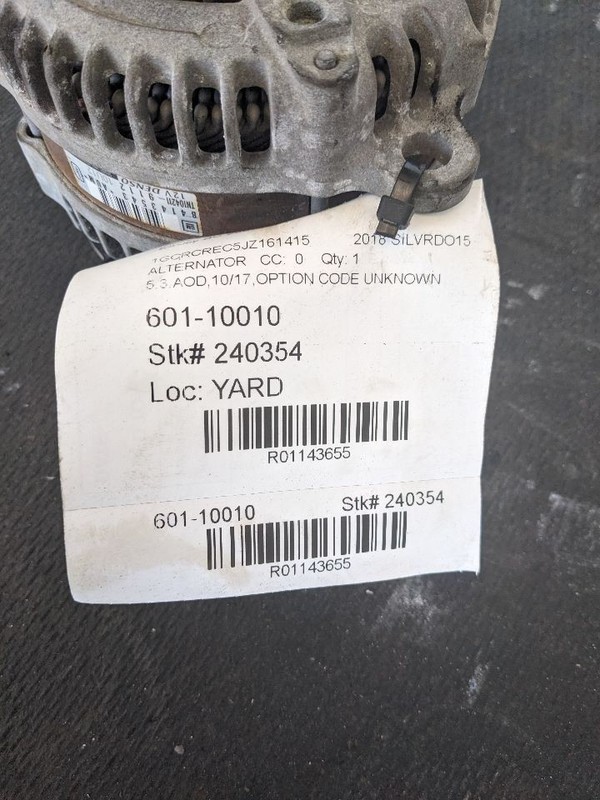 Alternator 150 Amp Opt KG4 Fits 15-20 SUBURBAN 1500 1143655
