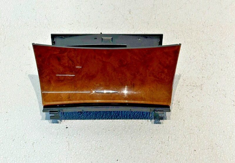 2004 Mercedes E320 Center Pocket Ashtray Ash Tray Wood OEM