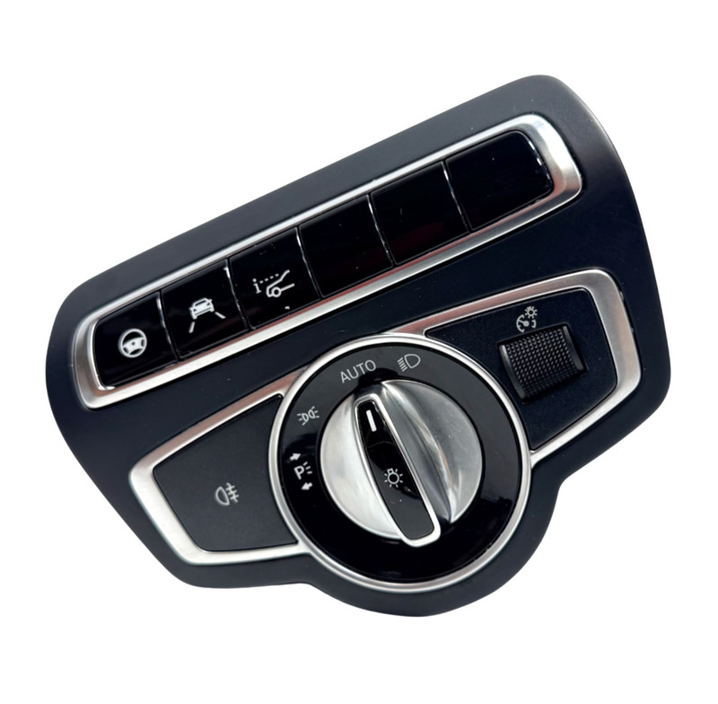 📌2015-2019 MERCEDES C450 GLC300 DASH LEFT HEADLIGHT LAMP SWITCH A2059057007 OEM