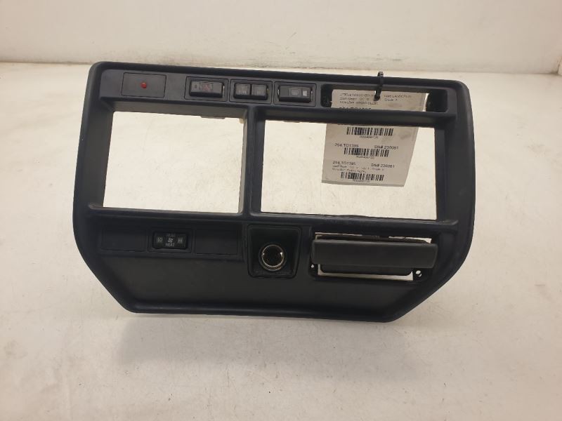 1995 TOYOTA LAND CRUISER DASH RADIO BEZEL ASSEMBLY