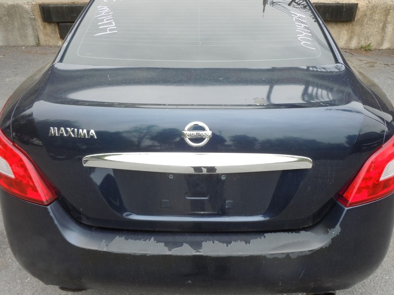2009-2014 Nissan Maxima Rear Trunk Deck Lid W/O Rear View Camera OEM RAB