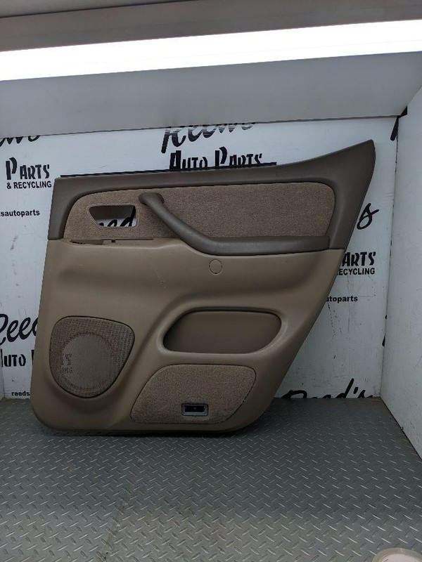 2001-2007 Sequoia SR5 Passenger RH Door Trim Panel Rear 1149545