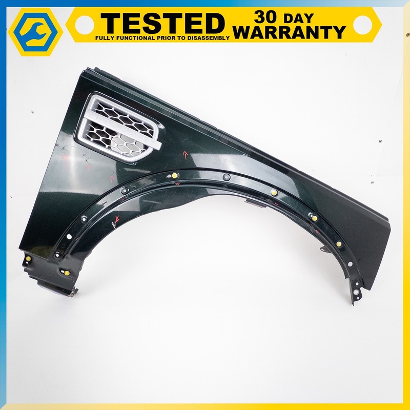 10-16 LAND ROVER L319 LR4 FRONT RIGHT PASSENGER SIDE FENDER GREEN OEM