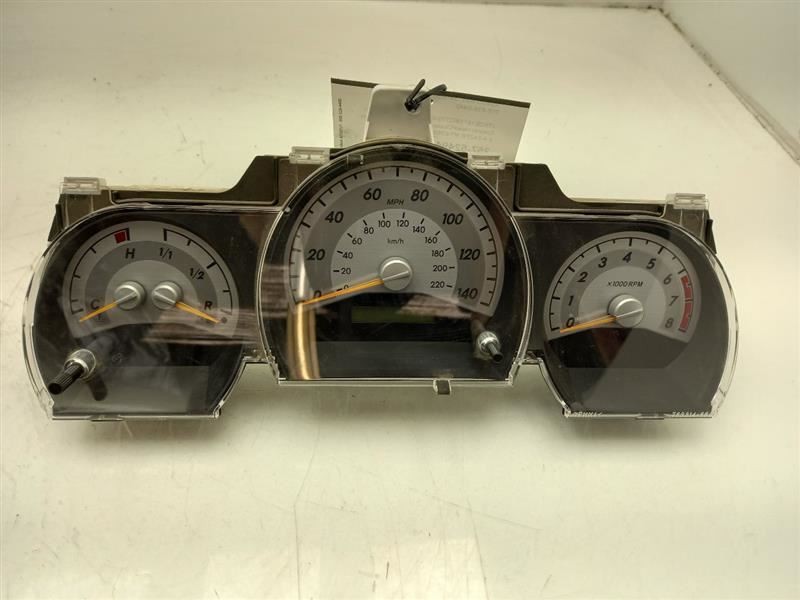 07-10 SCION TC 2.4L FWD MT SPEEDOMETER INSTRUMENT CLUSTER ASSEMBLY