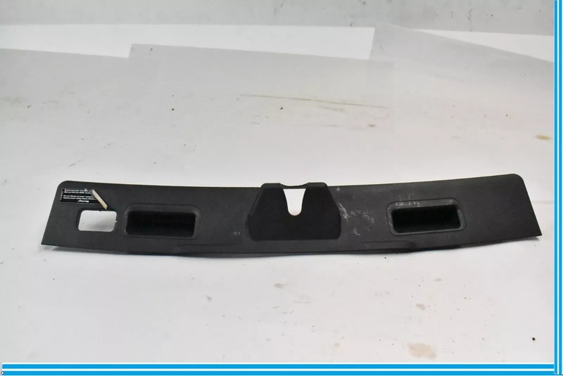 06-13 Mercedes W251 R350 R500 Rear Trunk Tailgate Trim Cover Sill Black OEM