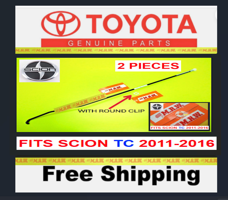 HOOD ROD PROP W ROUND BUSHING GROMET HOLE CLIP SUPPORT HOLDER for SCION TC 11-16