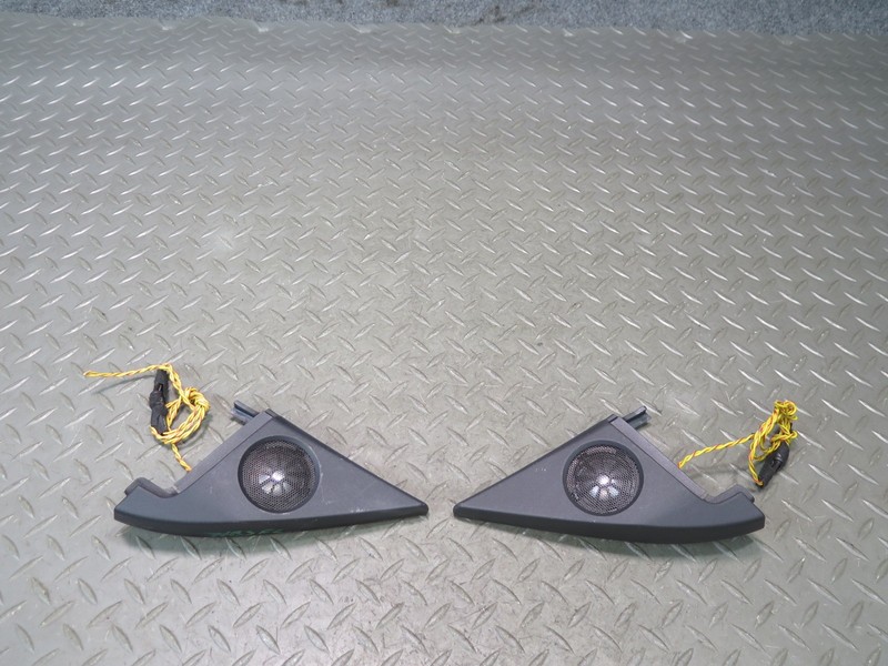 2006-2010 BMW E63 E64 M6 DOOR TOP HIFI AUDIO TWEETER W TRIM PANEL SET OF 2