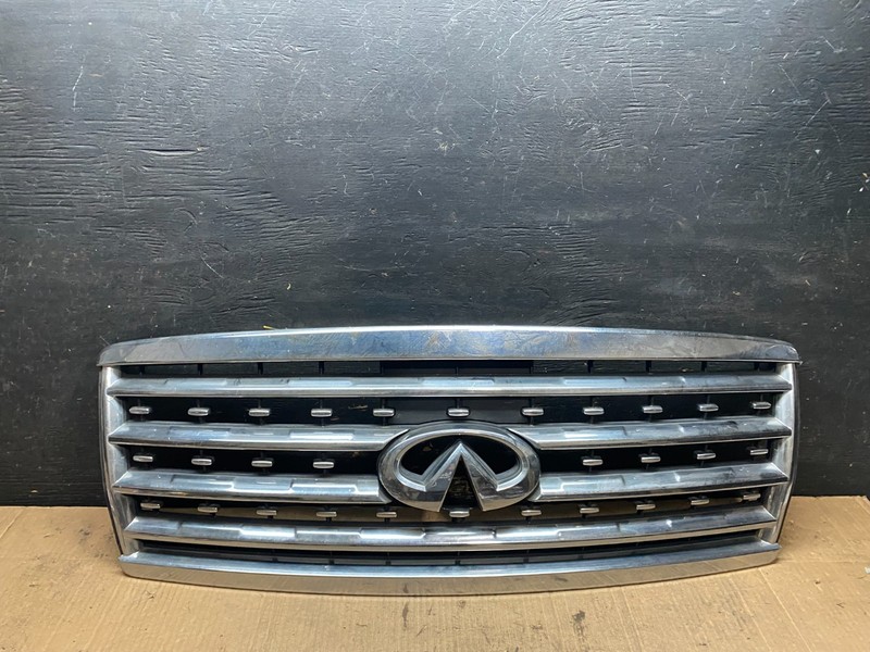 2008 to 2010 Infiniti QX56 Front Upper Chrome Grill Grille T4125 DG