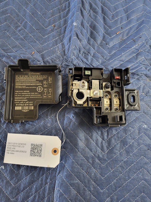 Used Oem GENESIS Battery Fuse Relay Junction Box 91950-J5330 for 2019-21 G70 2.0