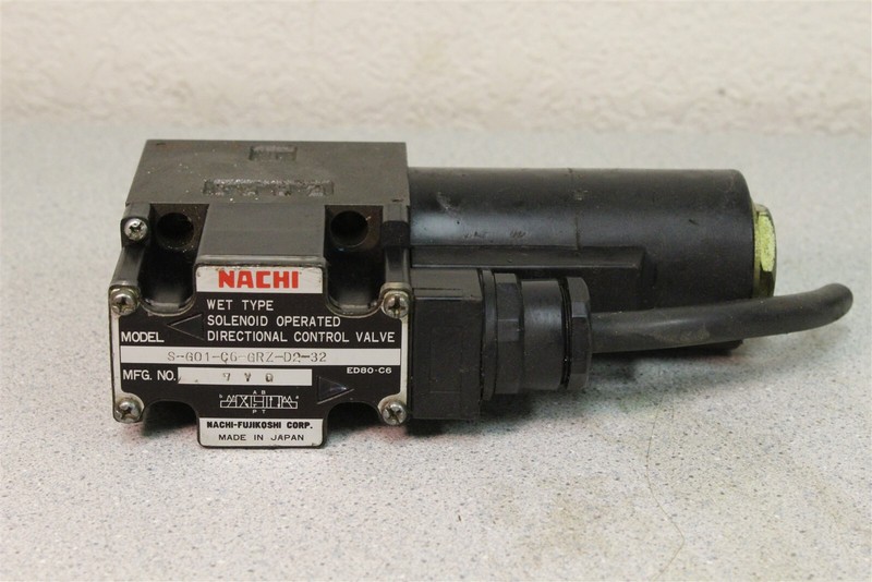 Nachi S-G01-C6-GRZ-D2-32 Solenoid Valve "17 *FREE SHIPPING*