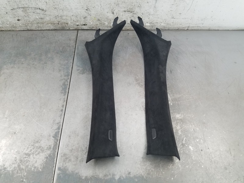 2019 BMW M5 Comp F90 A Pillar Alcantara Trim Panels #8437 V9