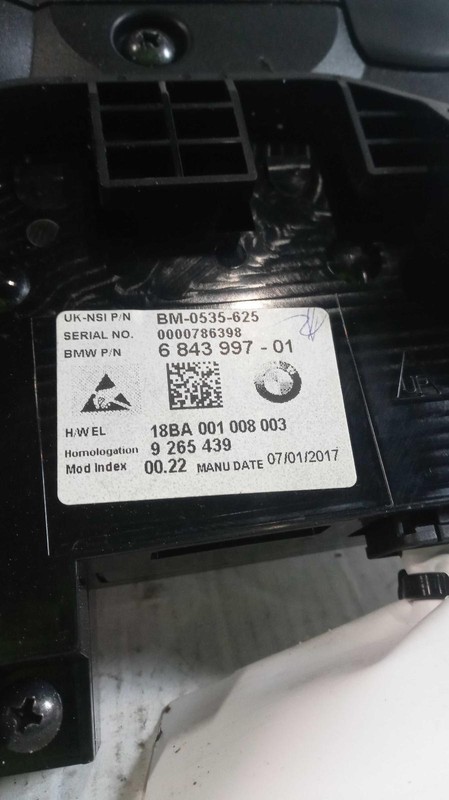 2017 MINI COUNTRYMAN Speedometer Gauge Black OEM 62106822944 90K Miles