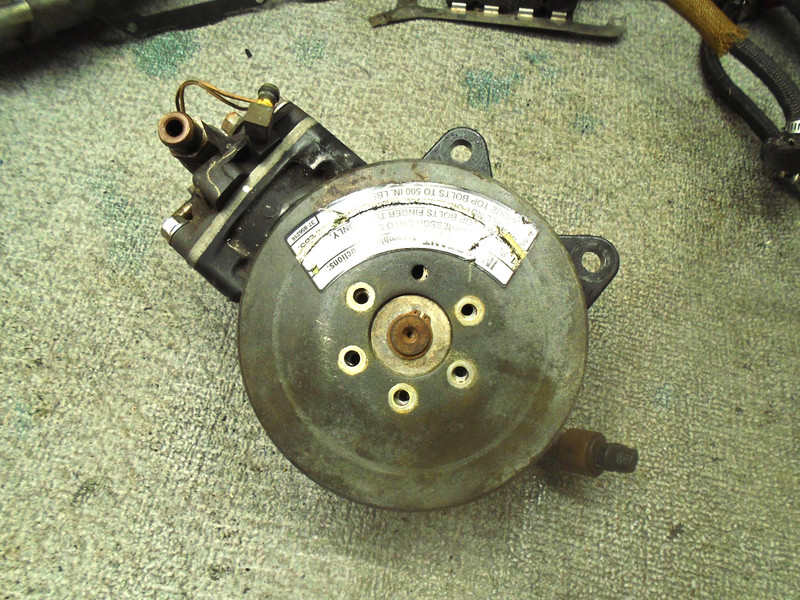 USED OEM MERCURY OPTIMAX 135 150 HP AIR COMPRESSOR 831998 A9 OUTBOARD MOTOR