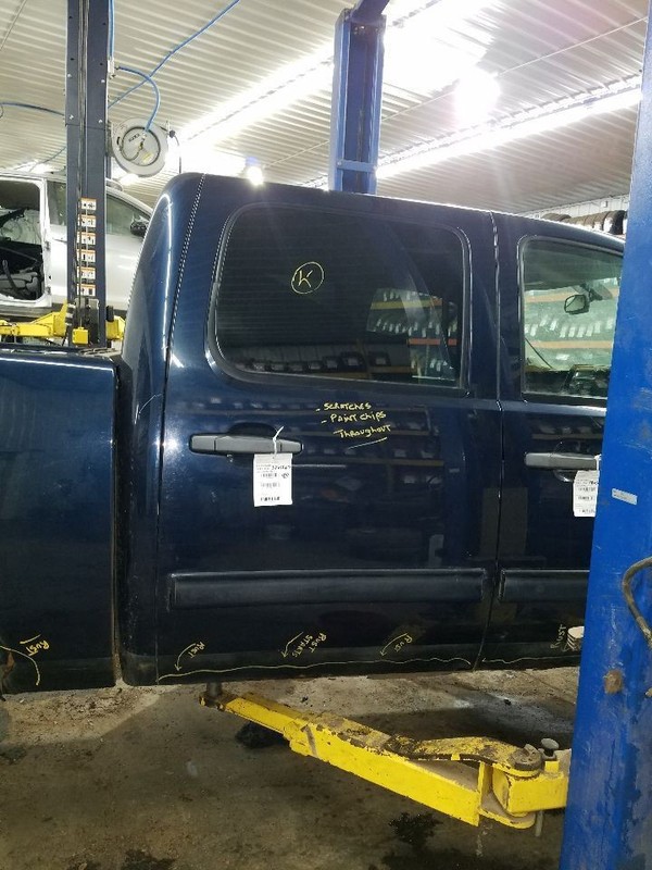 Passenger Rear Side Door Crew Cab Fits 07-14 SIERRA 2500 PICKUP 308344
