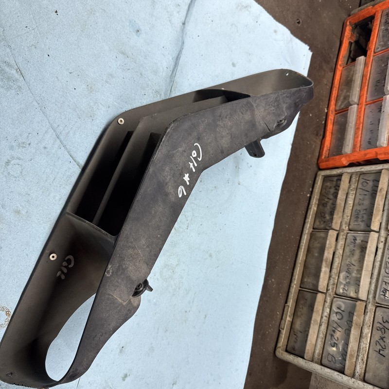 1970’s Polaris Colt 250 295 340Vintage Snowmobile hood grill Has Crack#6