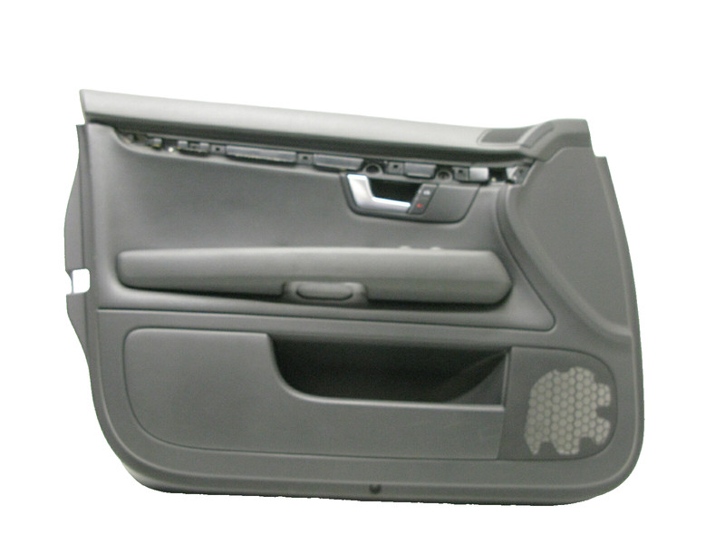 04-08 AUDI B7 A4 SEDAN FRONT LEFT DRIVER INTERIOR DOOR PANEL COVER TRIM 122220B