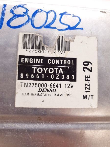 2004 TOYOTA COROLLA ENGINE ELECTRONIC CONTROL MODULE ECM ASSEMBLY