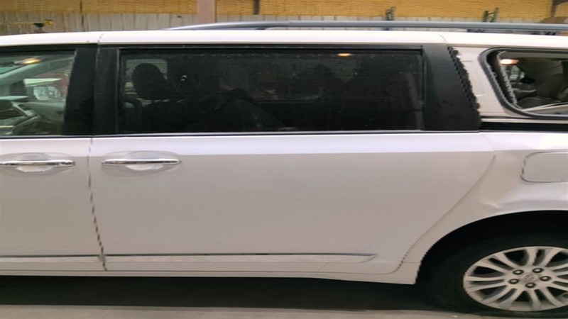 Driver Rear Side Door Power Sliding Privacy Tint Glass Fits 11-20 SIENNA 3406605