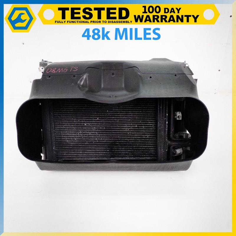 08-16 MASERATI GRANTURISMO 4.2L WATER COOLING RADIATOR W/FAN & DUCT ASSEMBLY OEM