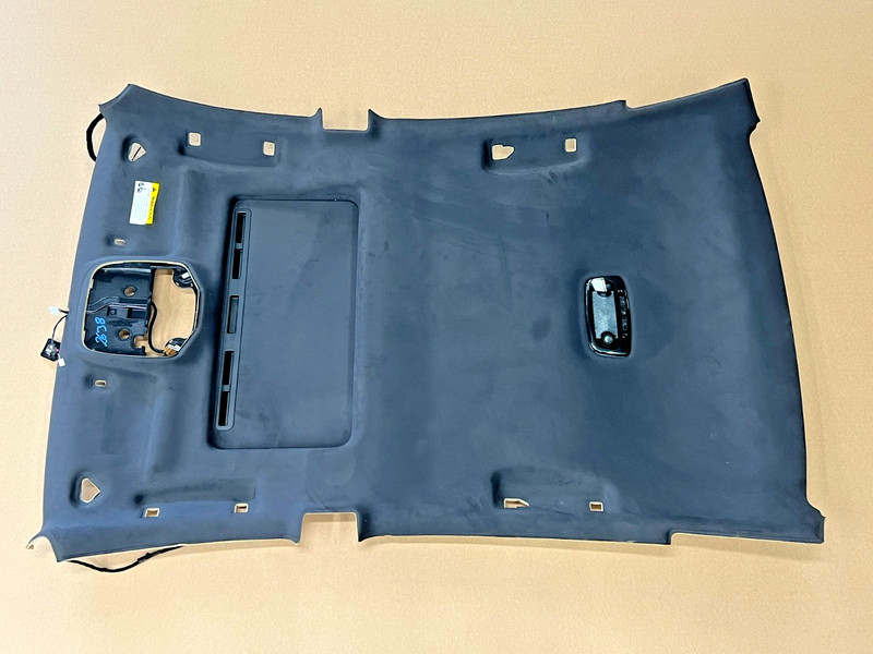 ⭐2014-2017 MASERATI QUATTROPORTE TOP ROOF HEADLINER SUADE BLACK OEM LOT2638