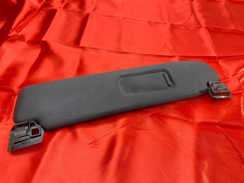 03-08 BMW E85 E86 Z4 Right Passenger Upper Sun Visor Shade Leather Black OEM✅