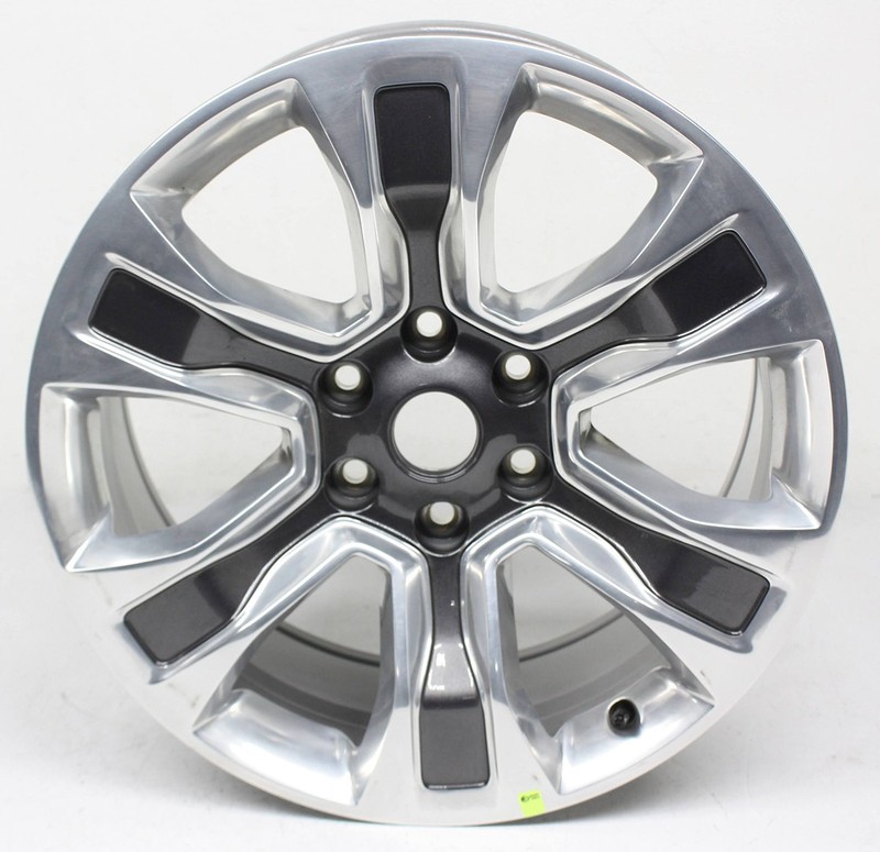 OEM 20 Inch Wheel For Ram 1500 Chrome with Black spoke inserts WRU 5YD591AUAA