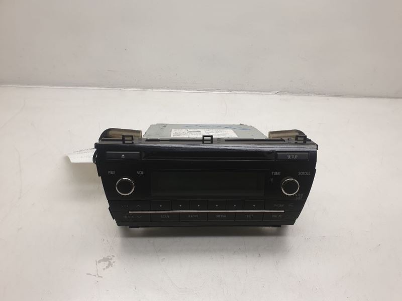 14-16 TOYOTA COROLLA RADIO/STEREO RECEIVER AND DISPLAY UNIT ASSEMBLY