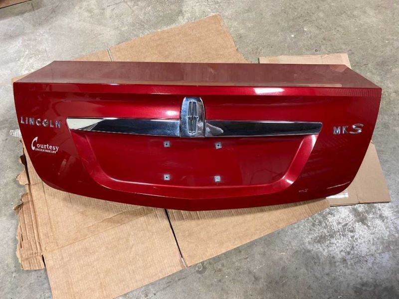 09 10 11 12 LINCOLN MKS TRUNK DECK LID SANGRIA RED METALLIC BS-41