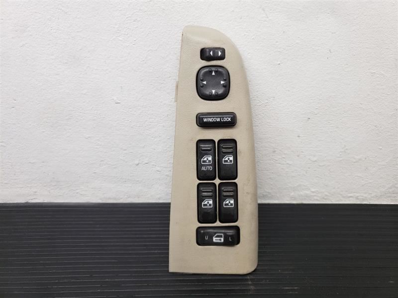 00-02 Chevrolet Suburban 1500 Driver's Master Window Switch Tan OEM 15062650