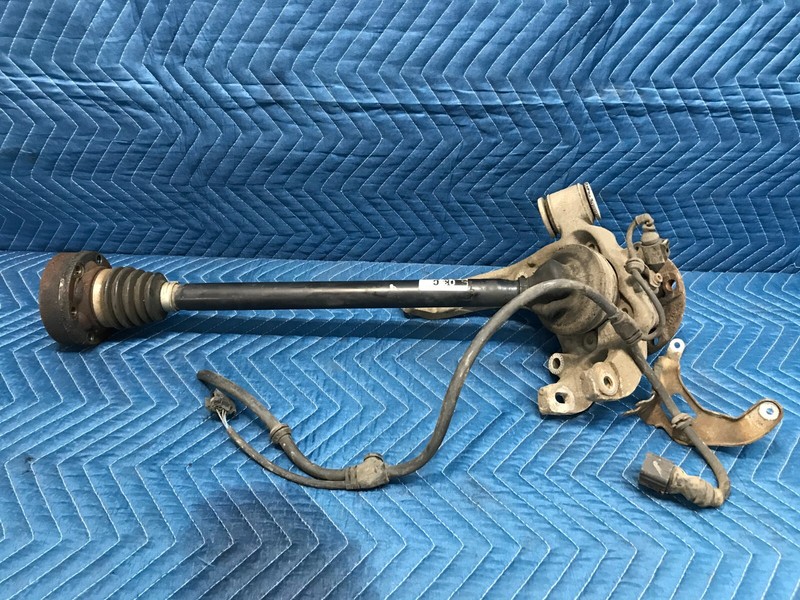 04-10 AUDI A8 REAR RIGHT AXLE & HUB ASSEMBLY OEM 4E0501203C