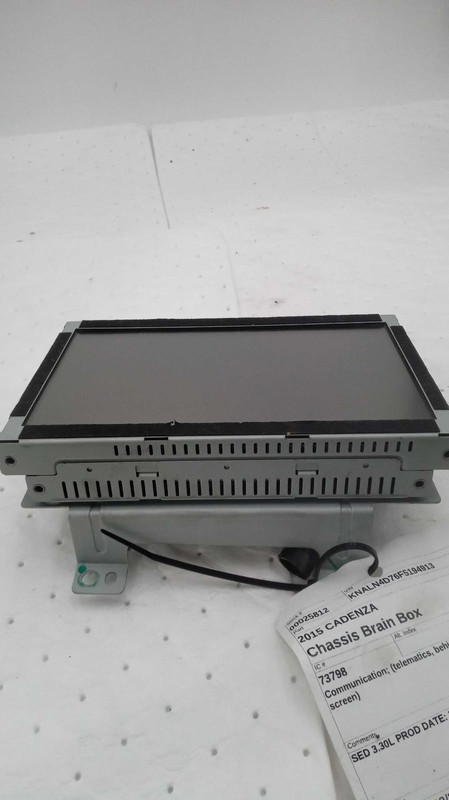 2015 KIA Cadenza Telematics Interface Module OEM Grey 3.3L 102K Miles