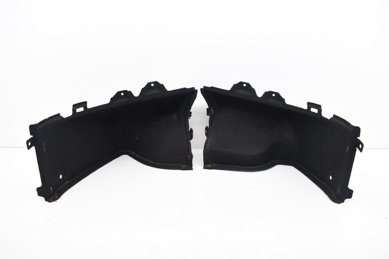 2003-2008 Nissan 350Z Coupe Trunk Carpet Trim Finisher Corner Pair Set OEM KW51