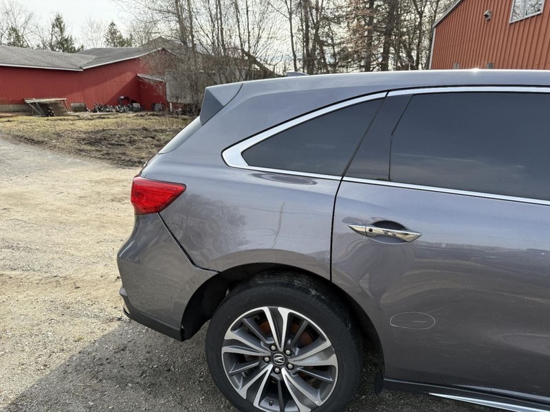2019-2020 Acura MDX Right Passenger Side Quarter Panel Gray Crease
