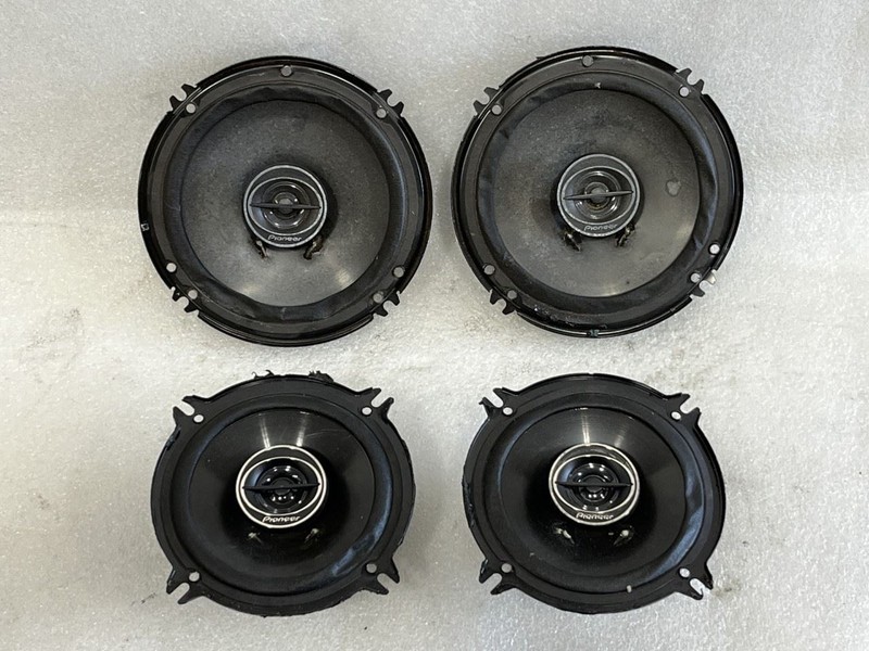 1984 1985 HONDA ACCORD DOOR SPEAKERS FRONT AND REAR SET 4 PIECES PIONEER