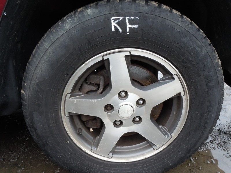 2005 2006 2007 Jeep Grand Cherokee 17x7.5 Alloy Limited Wheel Rim 5 Spoke OEM