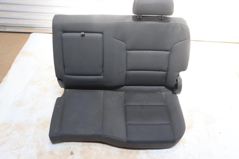 2014-2015 CHEVY SILVERADO 1500 CREW CAB REAR LEFT SIDE SEAT COMPLETE CLOTH OEM