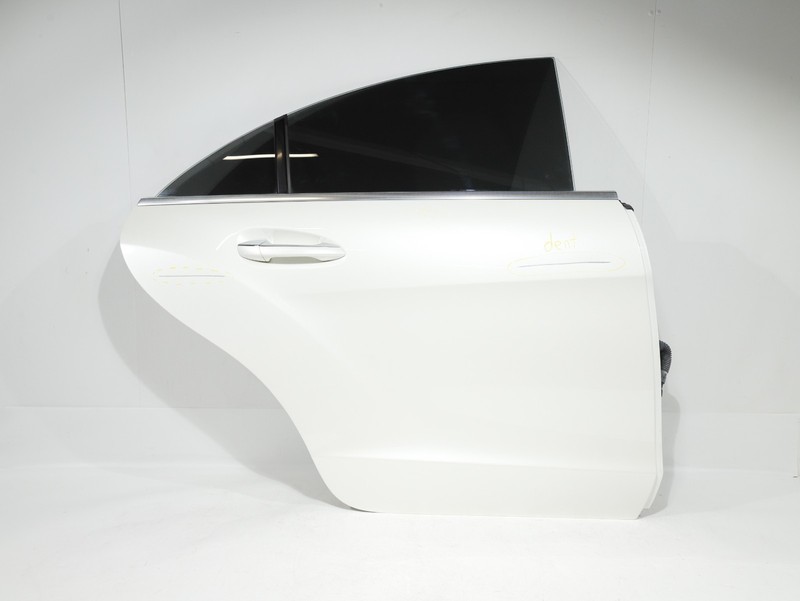 12-18 Mercedes CLS550 W218 Rear RIGHT Passngr Complete Door Assembly White 799