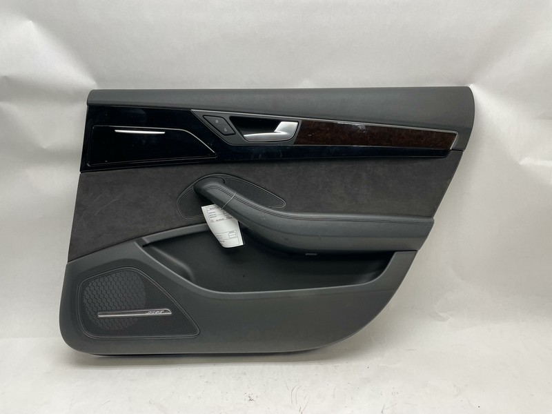 2011 - 2018 AUDI A8L D4 **REAR** RIGHT PASSENGER SIDE DOOR TRIM PANEL OEM BLACK